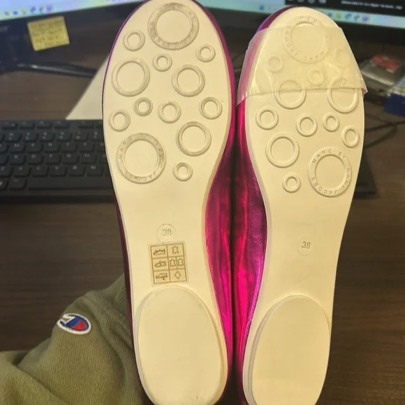 Marc by Marc Jacobs Metallic Pink Flats - Picture 5 of 7